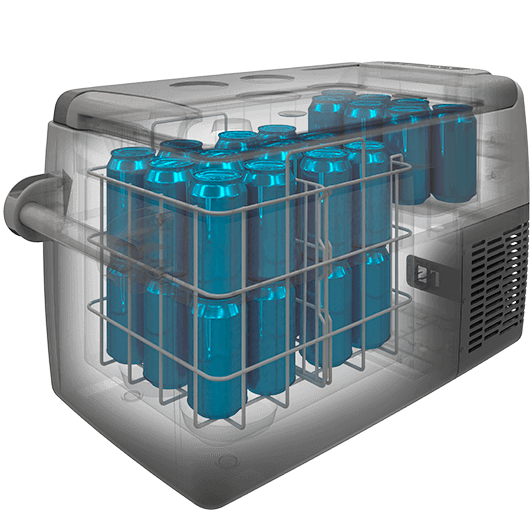 Geladeira Portátil Elber CAB 31 12V/24V - Imagem 3