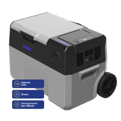 Geladeira Portátil Elber 30L com rodas e bateria